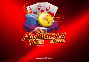 Hình ảnh trò chơi All American Poker 10 Hand tại vnxoso27